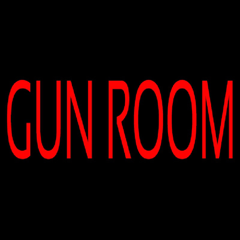 Gun Room Neonskylt