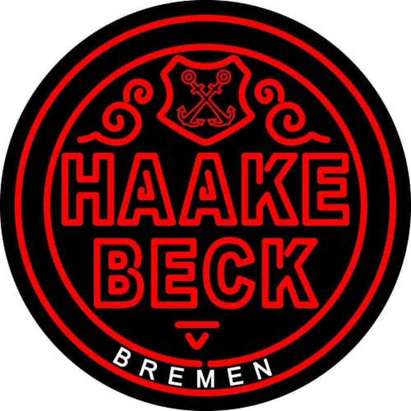 Haake Becks Beer Neonskylt