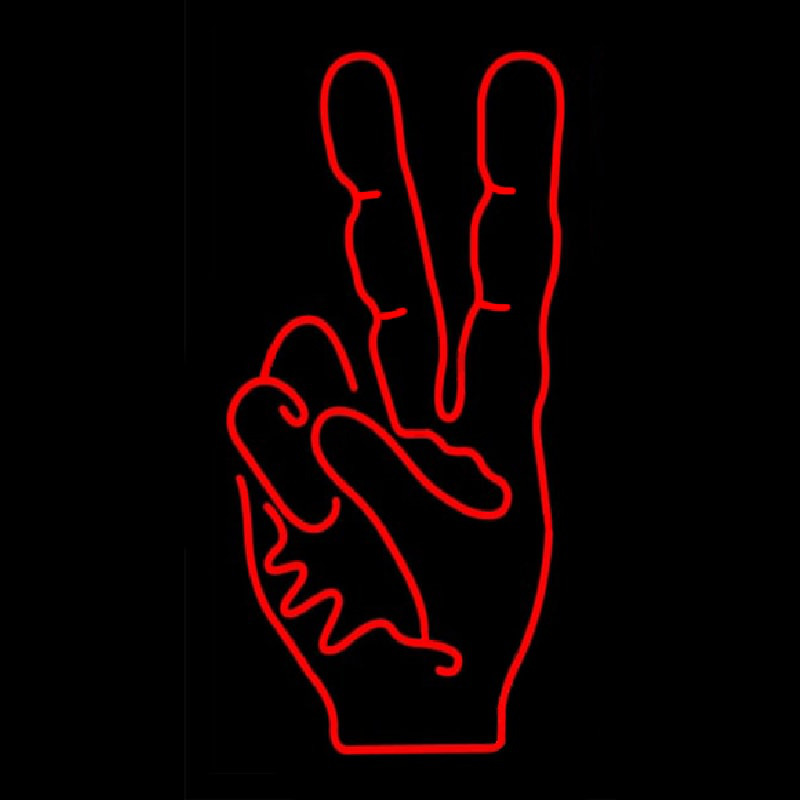 Hand Logo Neonskylt