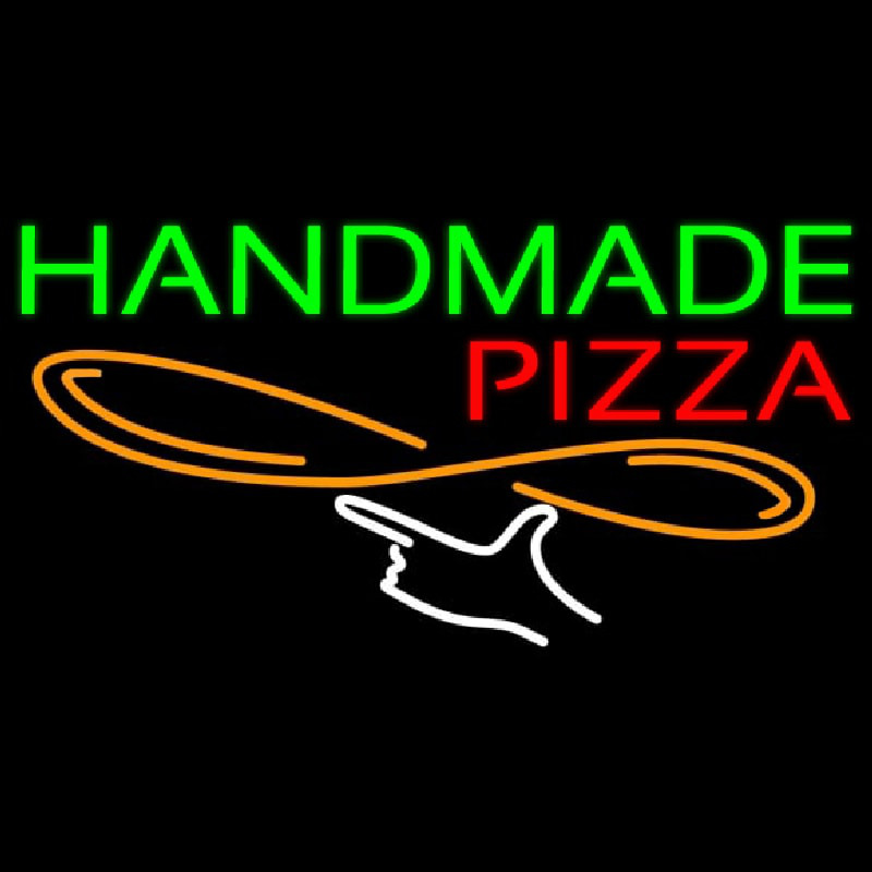 Handmade Pizza Neonskylt