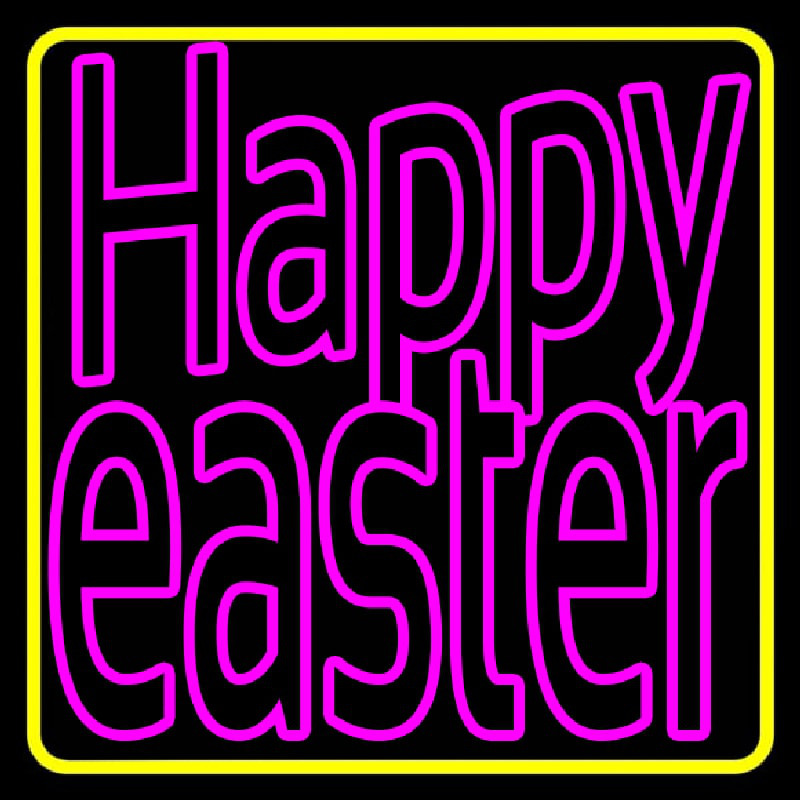 Happy Easter 1 Neonskylt