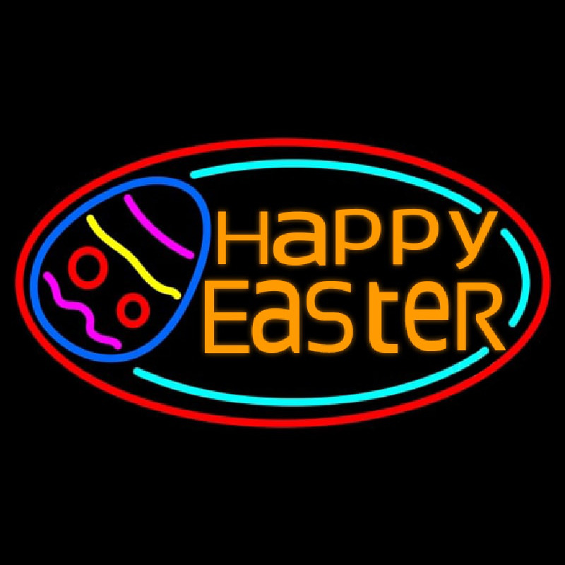 Happy Easter Egg 2 Neonskylt