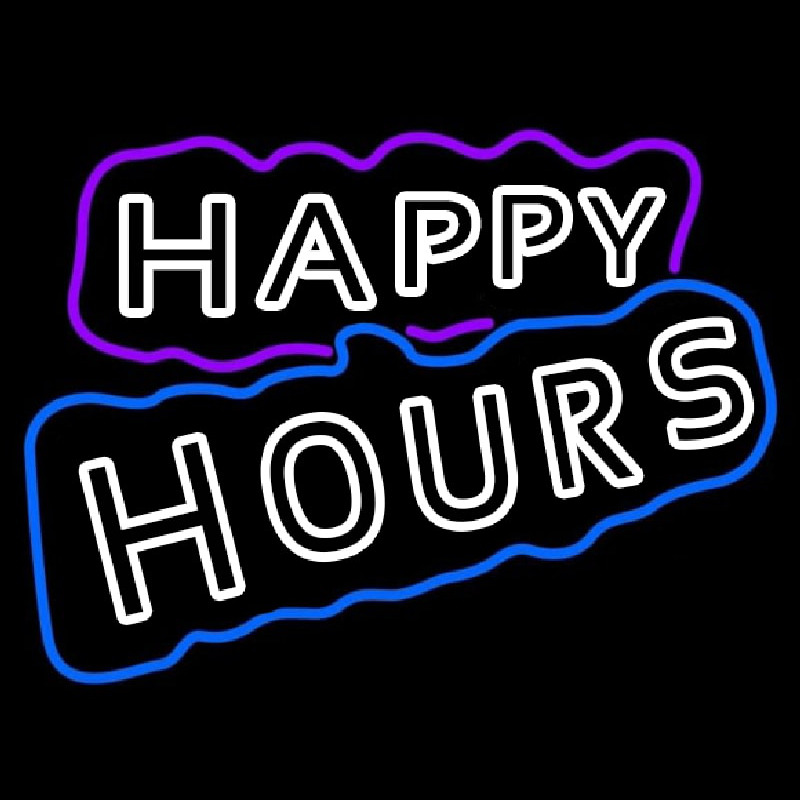 Happy Hours Neonskylt