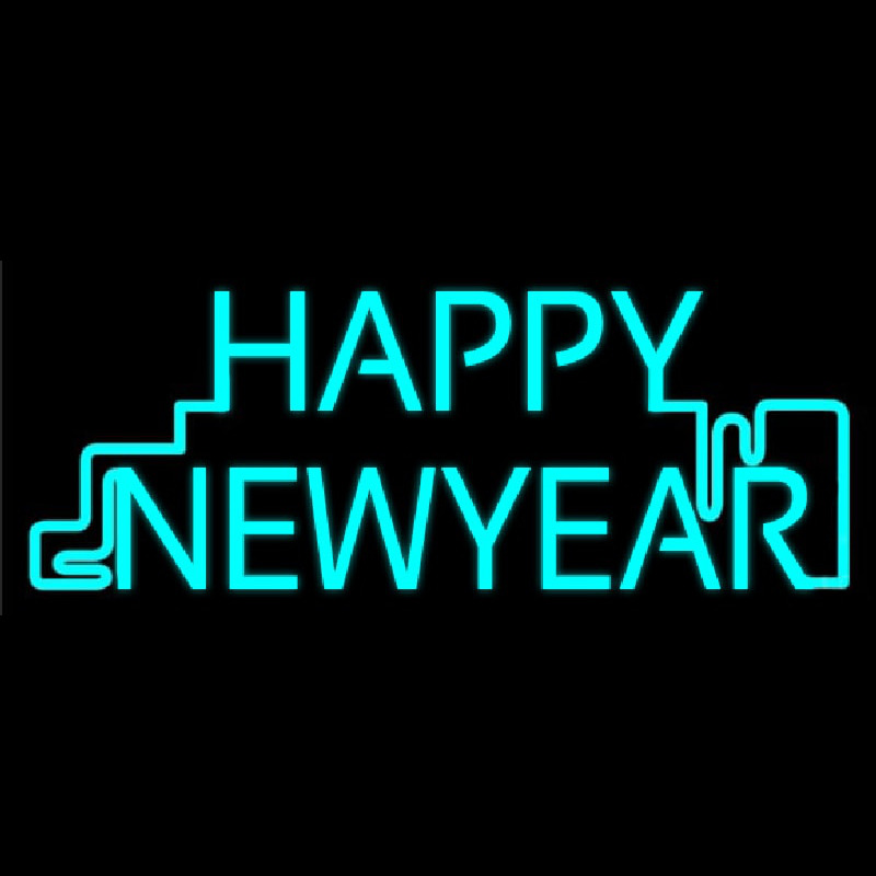 Happy New Year Neonskylt