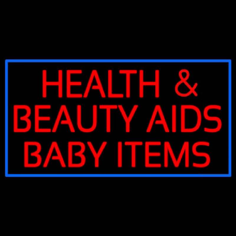 Health And Beauty Aids Baby Items Neonskylt