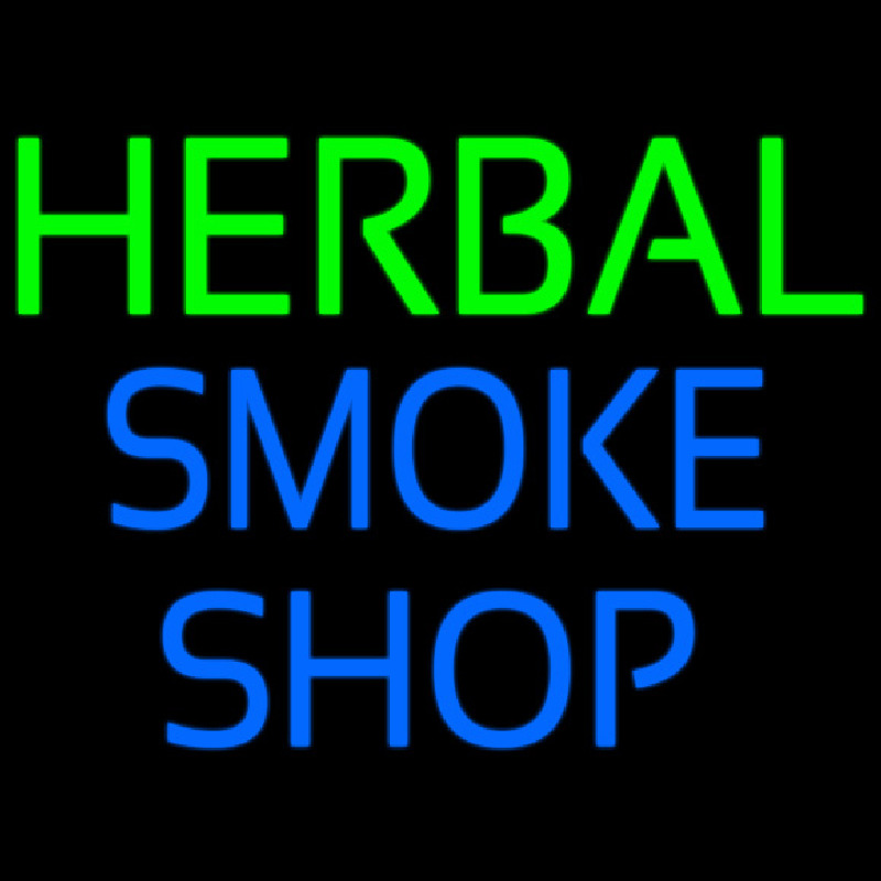 Herbal Smoke Shop Neonskylt