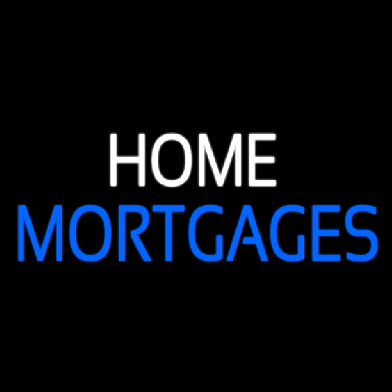Home Mortgage Neonskylt