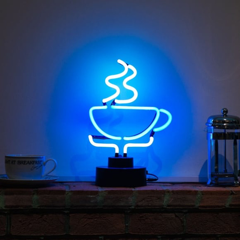 Hot Coffee Desktop Neonskylt