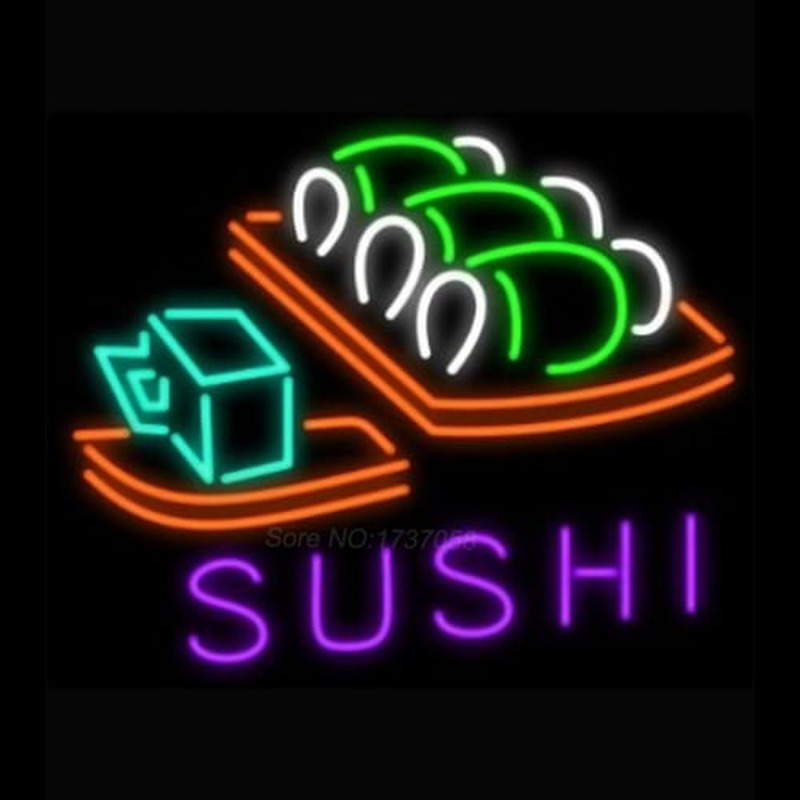 Hot Sushi Neonskylt