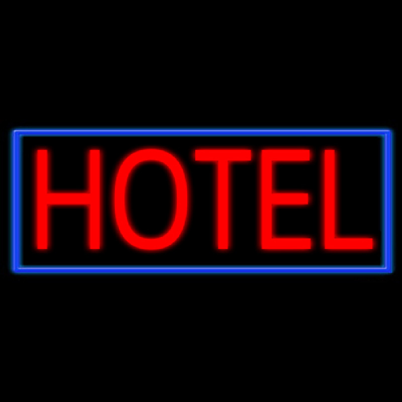 Hotel Neonskylt