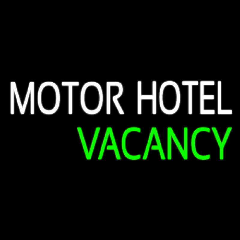 Hotel Vacancy Neonskylt