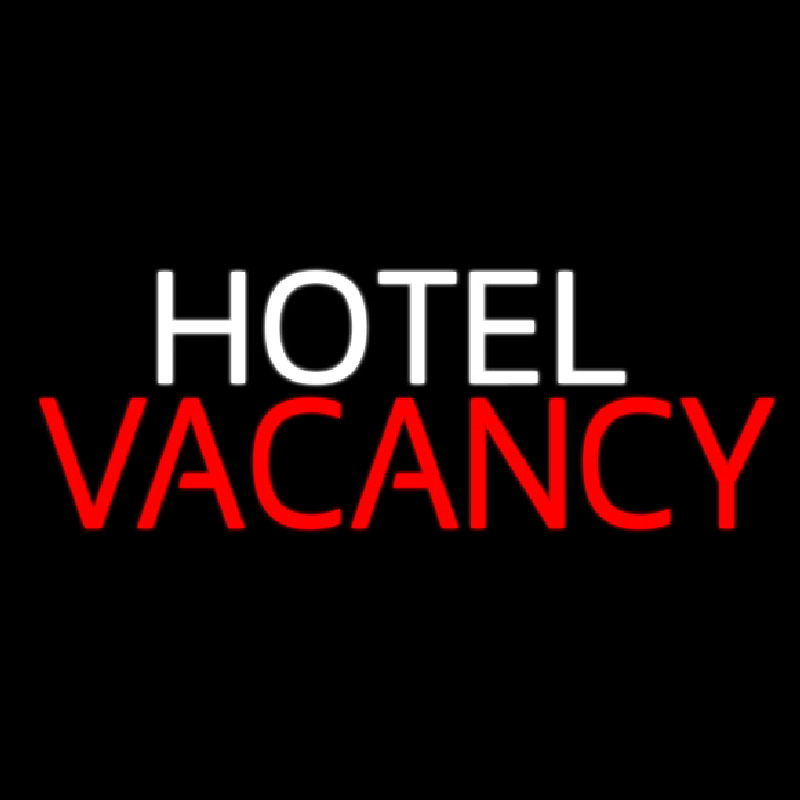 Hotel Vacancy Neonskylt
