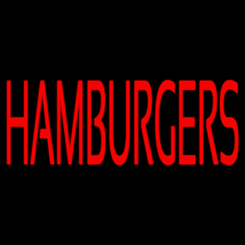 Humburgers Neonskylt