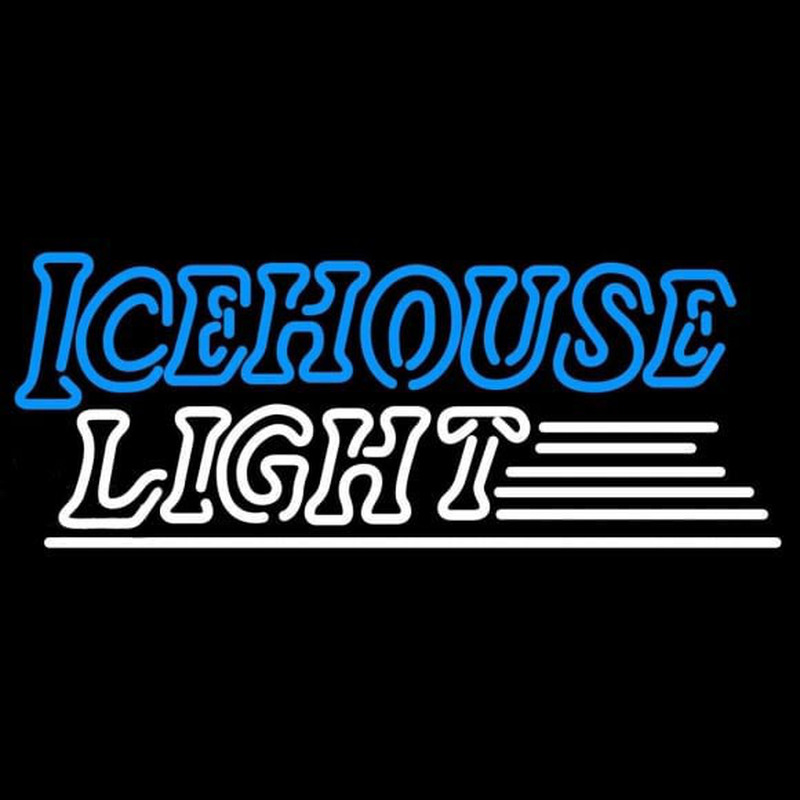 Icehouse Light Beer Sign Neonskylt