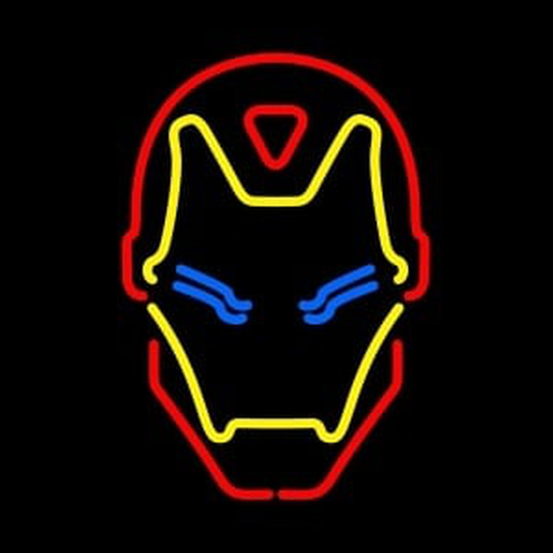 Iron Man Neonskylt