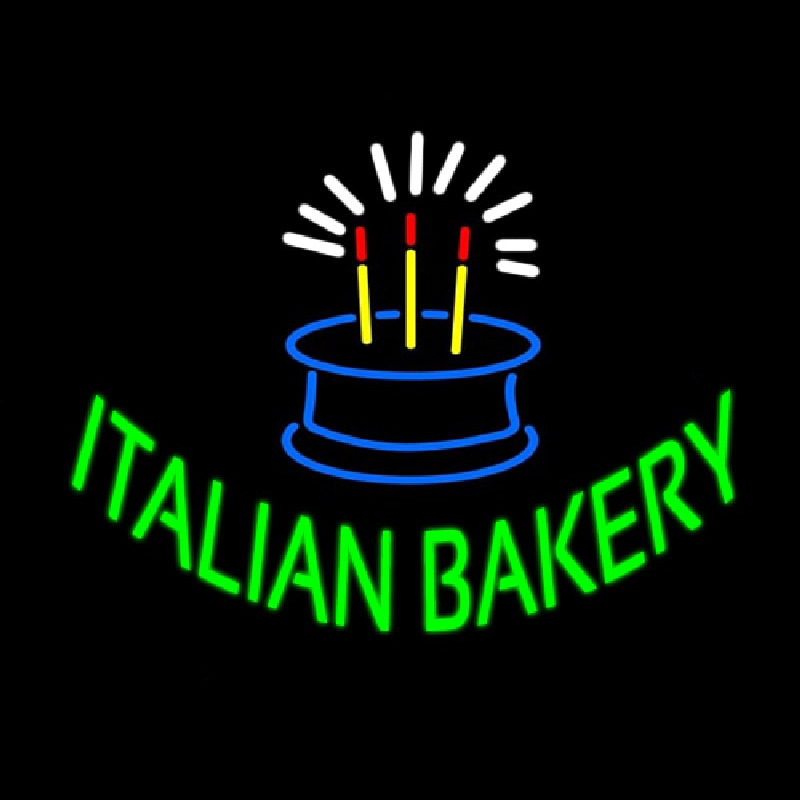 Italian Bakery Neonskylt