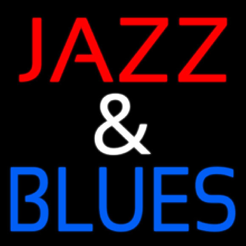 Jazz And Blues 1 Neonskylt