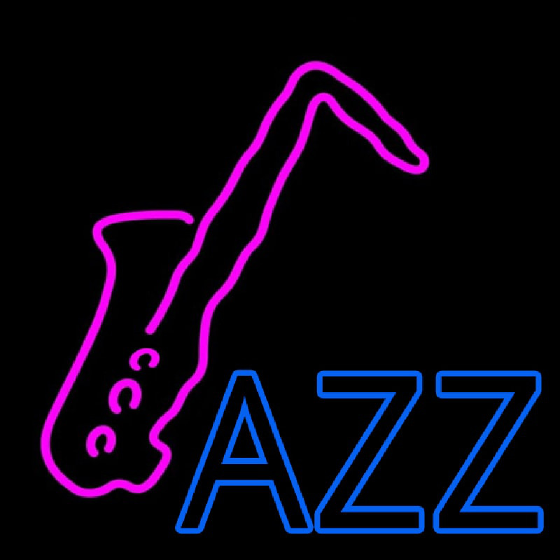 Jazz With Logo Neonskylt