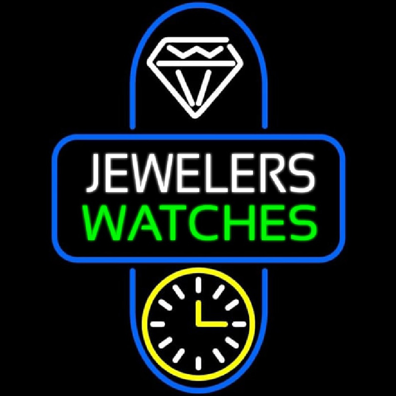 Jewelers Watches Neonskylt