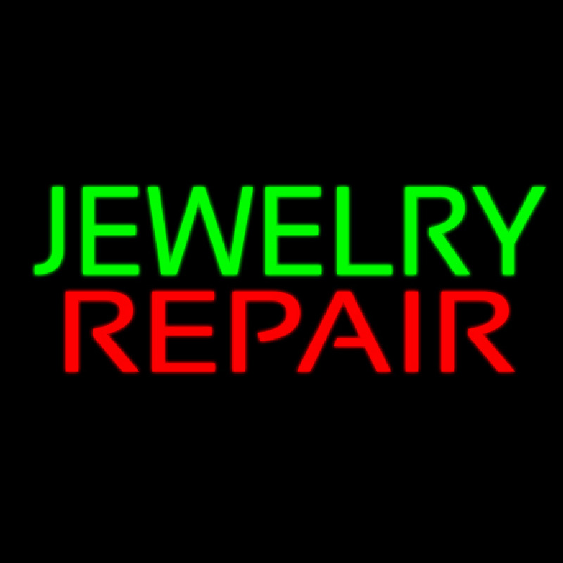 Jewelry Repair Block Neonskylt