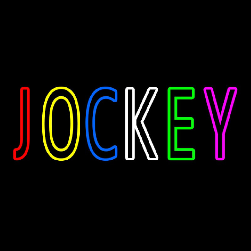 Jockey 1 Neonskylt