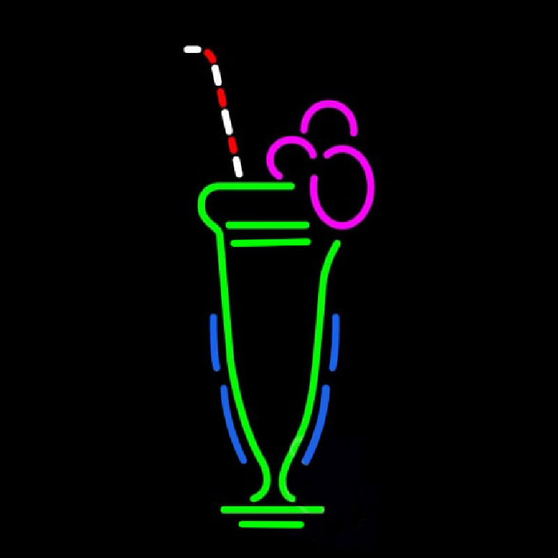 Juice Logo Neonskylt