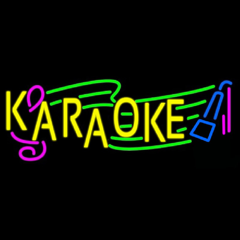 Karaoke 2 Neonskylt