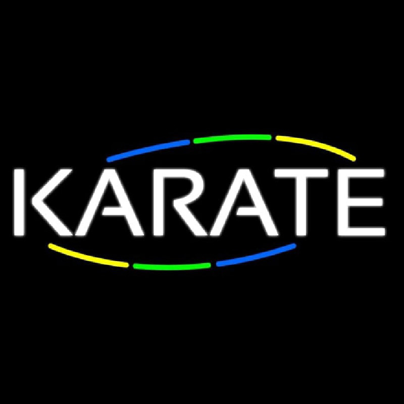 Karate Neonskylt