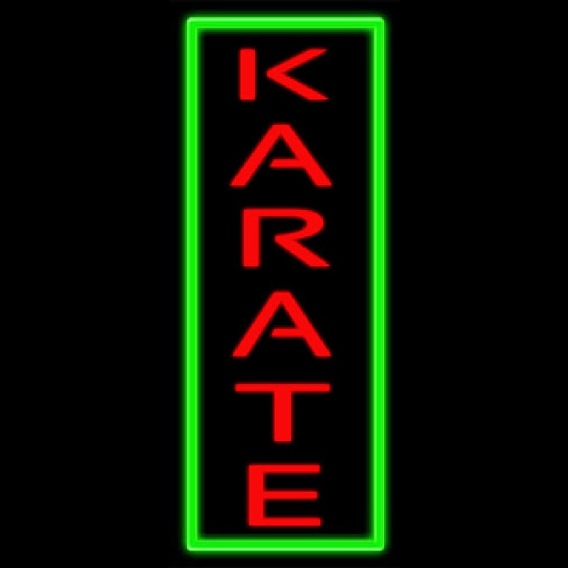 Karate Neonskylt