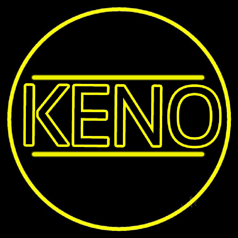 Keno Border Neonskylt