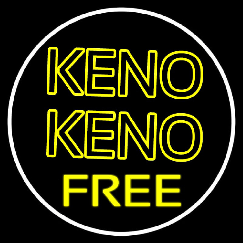 Keno Keno 1 Neonskylt
