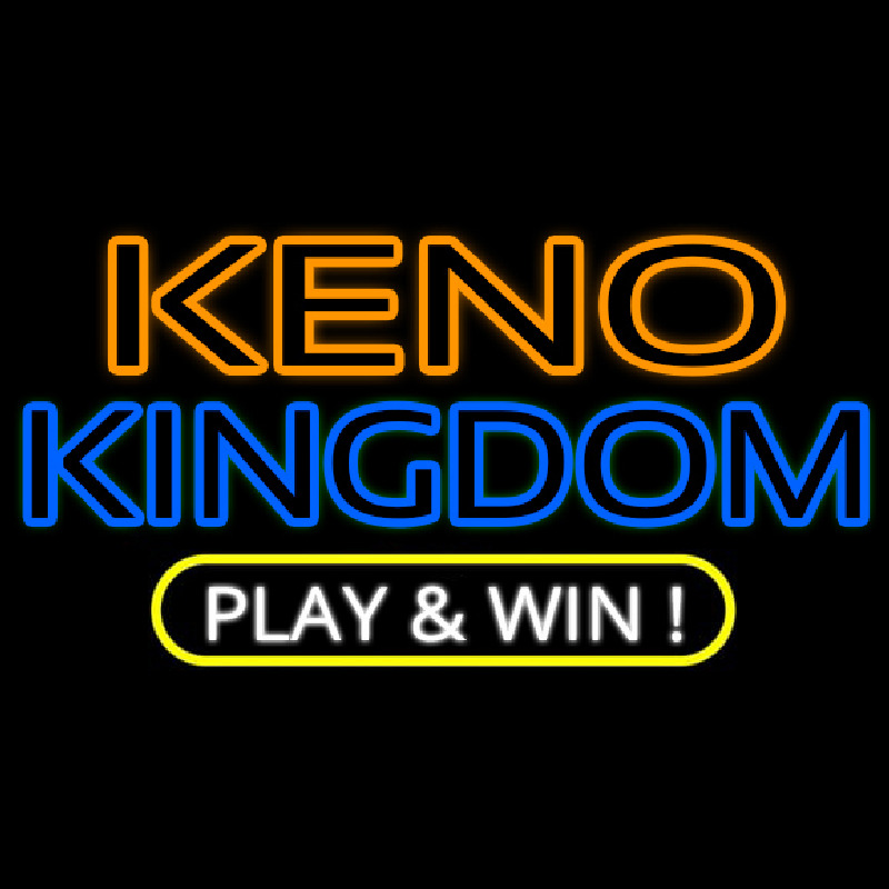 Keno Kingdom Neonskylt