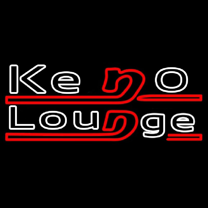 Keno Lounge Neonskylt