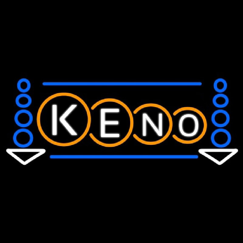 Keno Play Here 1 Neonskylt