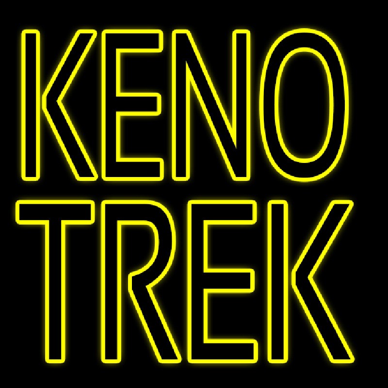 Keno Trek Neonskylt