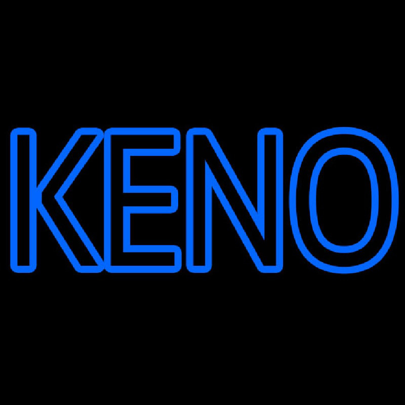 Keno With Outline 2 Neonskylt
