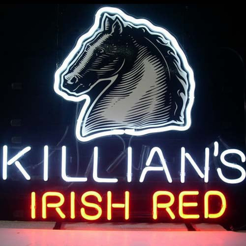 Killians Irish Red . XCAT_LAGER Öl Bar Öppet Neonskylt