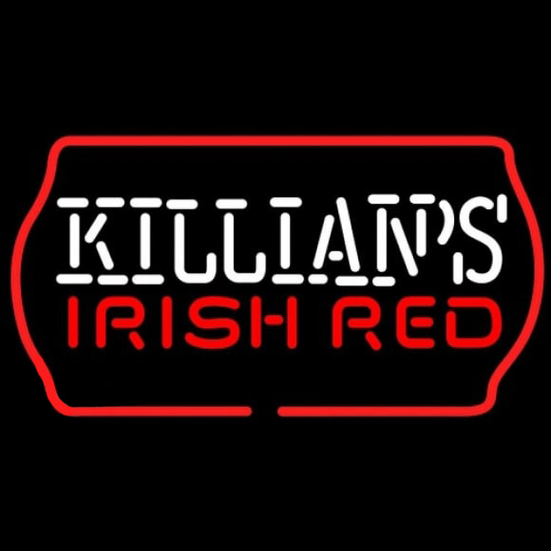 Killians Irish Red Te t Beer Sign Neonskylt