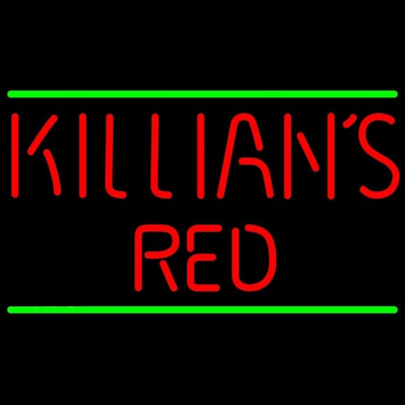Killians Red 2 Beer Sign Neonskylt