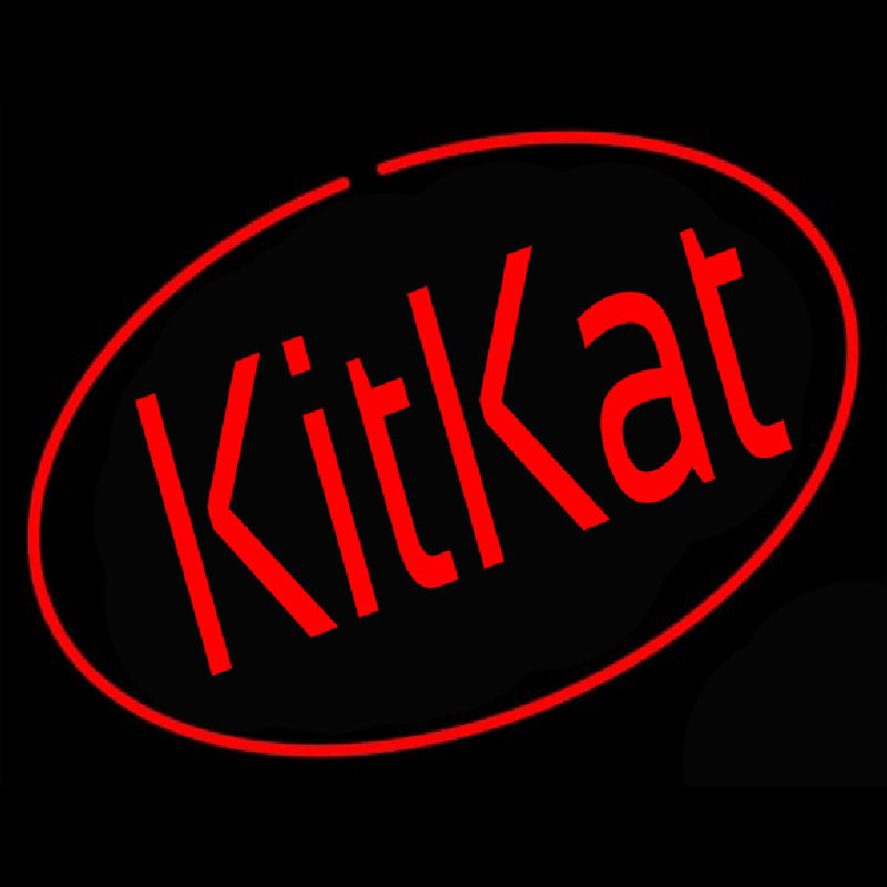 Kitkat Neonskylt