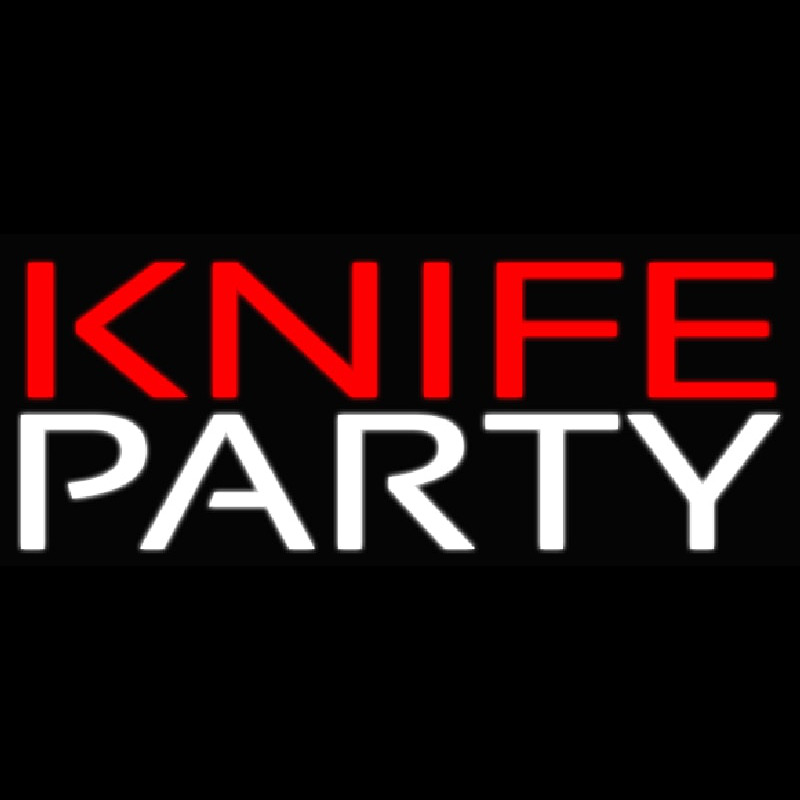 Knife Party 2 Neonskylt