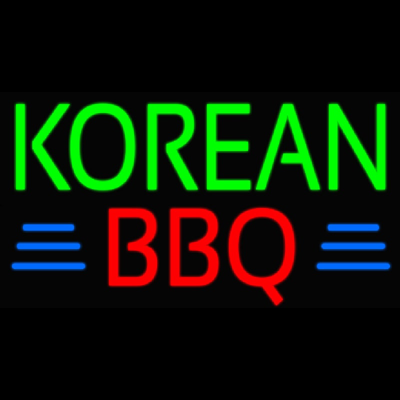Korean Bbq Neonskylt