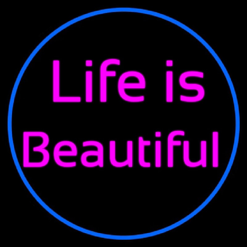 Like Is Beautiful Neonskylt