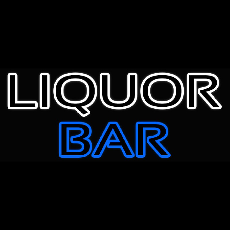 Liquor Bar 2 Neonskylt