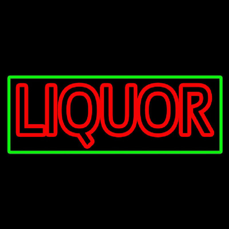 Liquors Neonskylt
