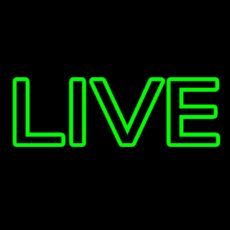 Live Neonskylt