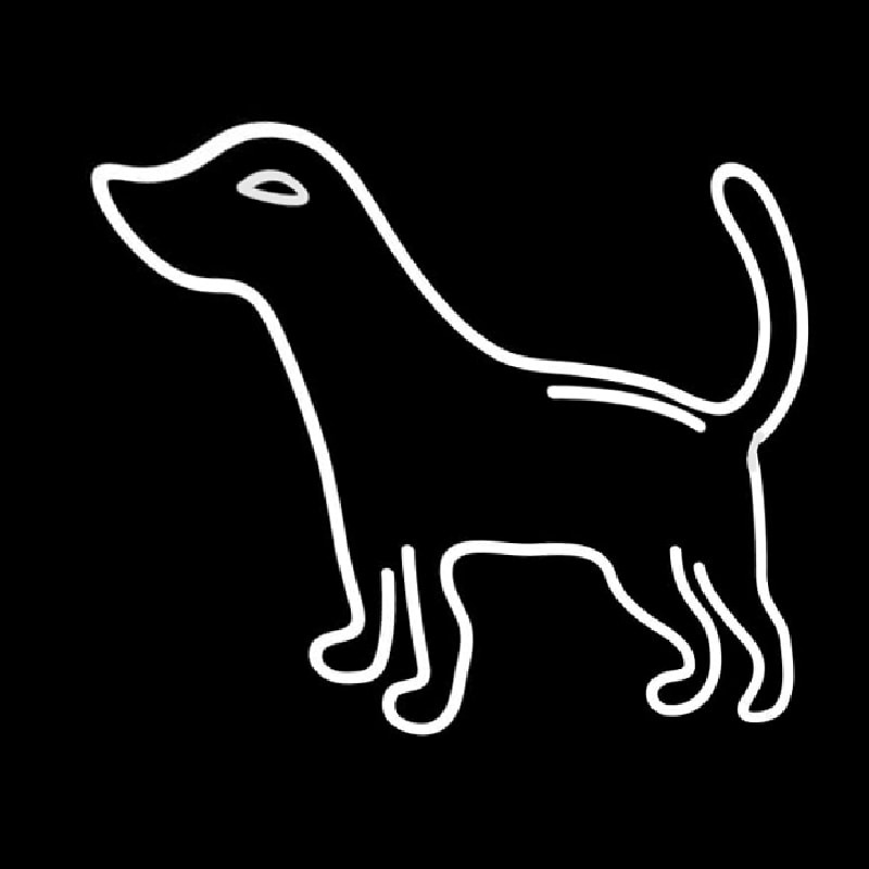 Logo Dog Neonskylt