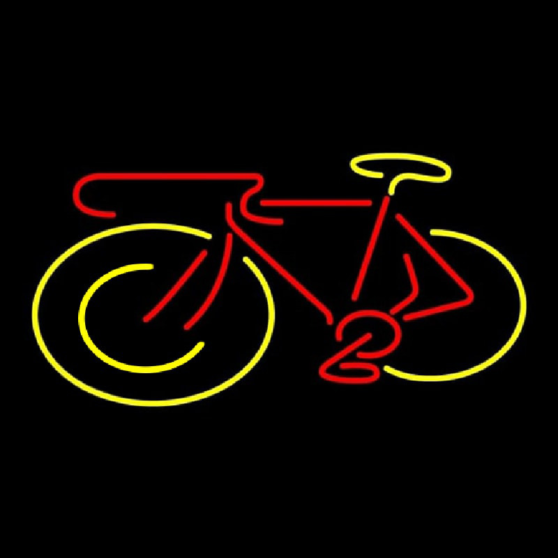 Logo Of Bicycle Neonskylt