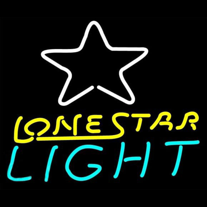 Lone Star Light Bar Pool Room Man Cave Necessity Neonskylt