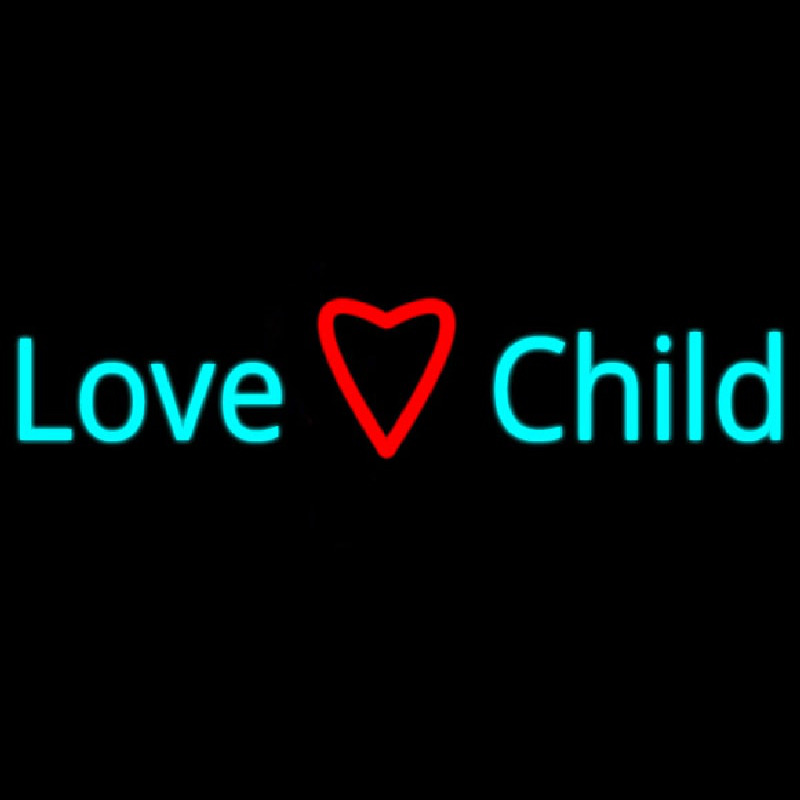 Love Child Neonskylt